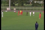 2-0战胜意大利U15队，U15国足球员赛后激情庆祝